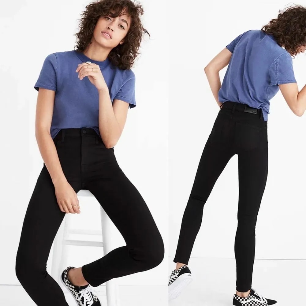 NWT Madewell sz 29 Black Roadtripper Jeans